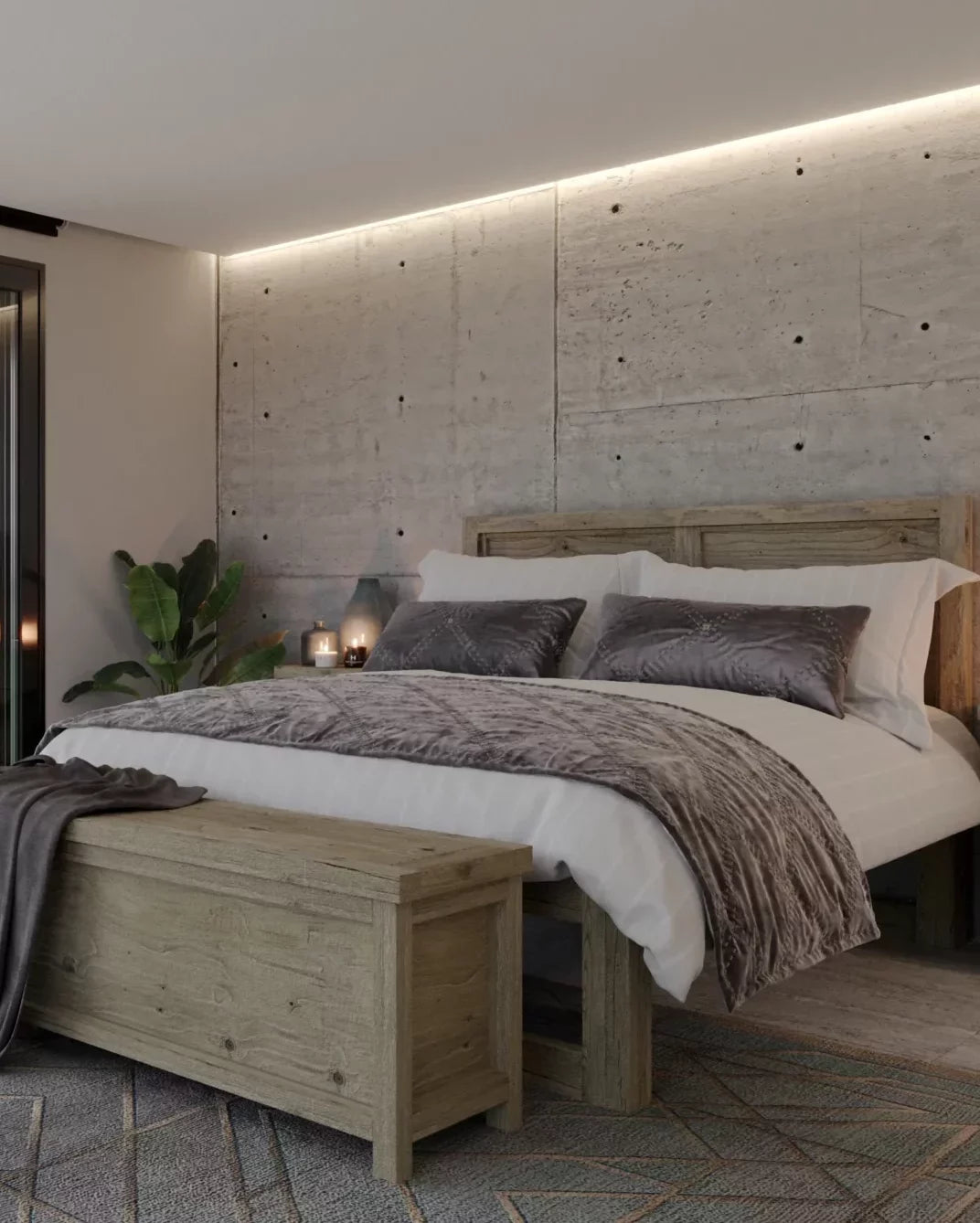 Wooden Bed Base