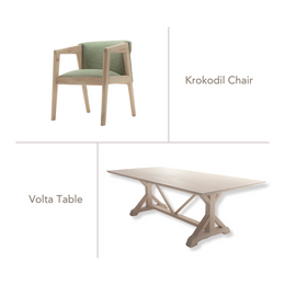 Volta Set - Krokodil Chairs