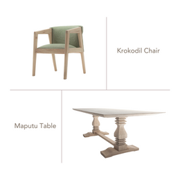 Maputu Set - Krokodil Chair