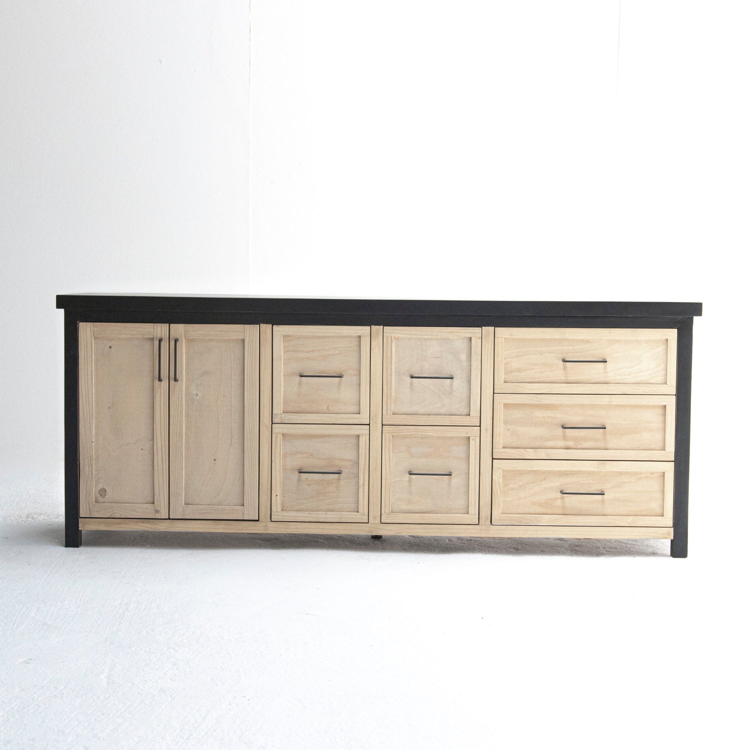Okavango Sideboard 7 Drawers 2 Doors Two Tone