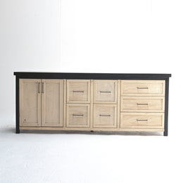 Okavango Sideboard 7 Drawers 2 Doors Two Tone