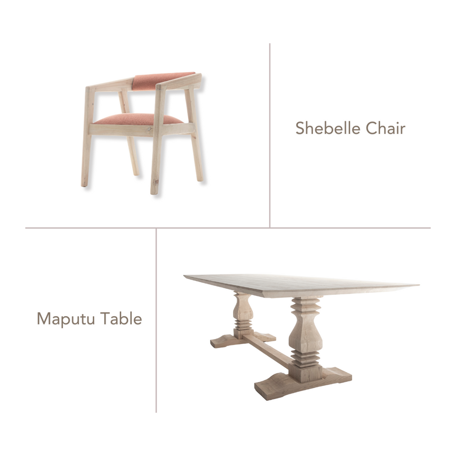 Maputu Set - Shebelle Chair