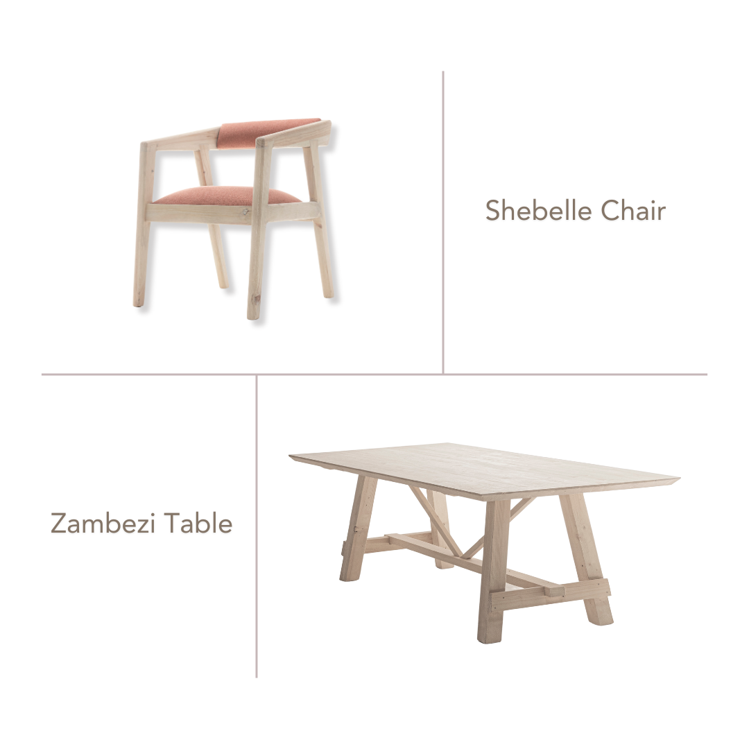 Zambezi Set - Shebelle Chair