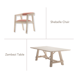Zambezi Set - Shebelle Chair