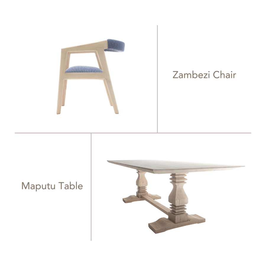 Maputu Set - Zambezi Chair