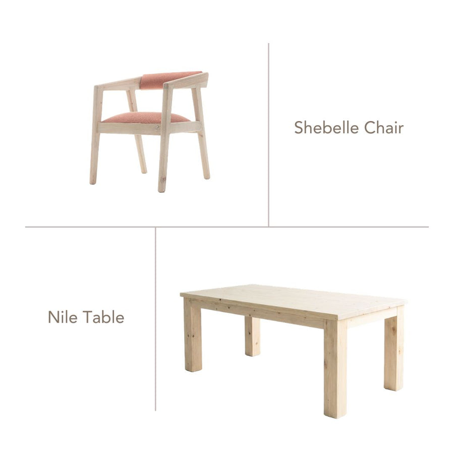 Nile Set - Shebelle Chair