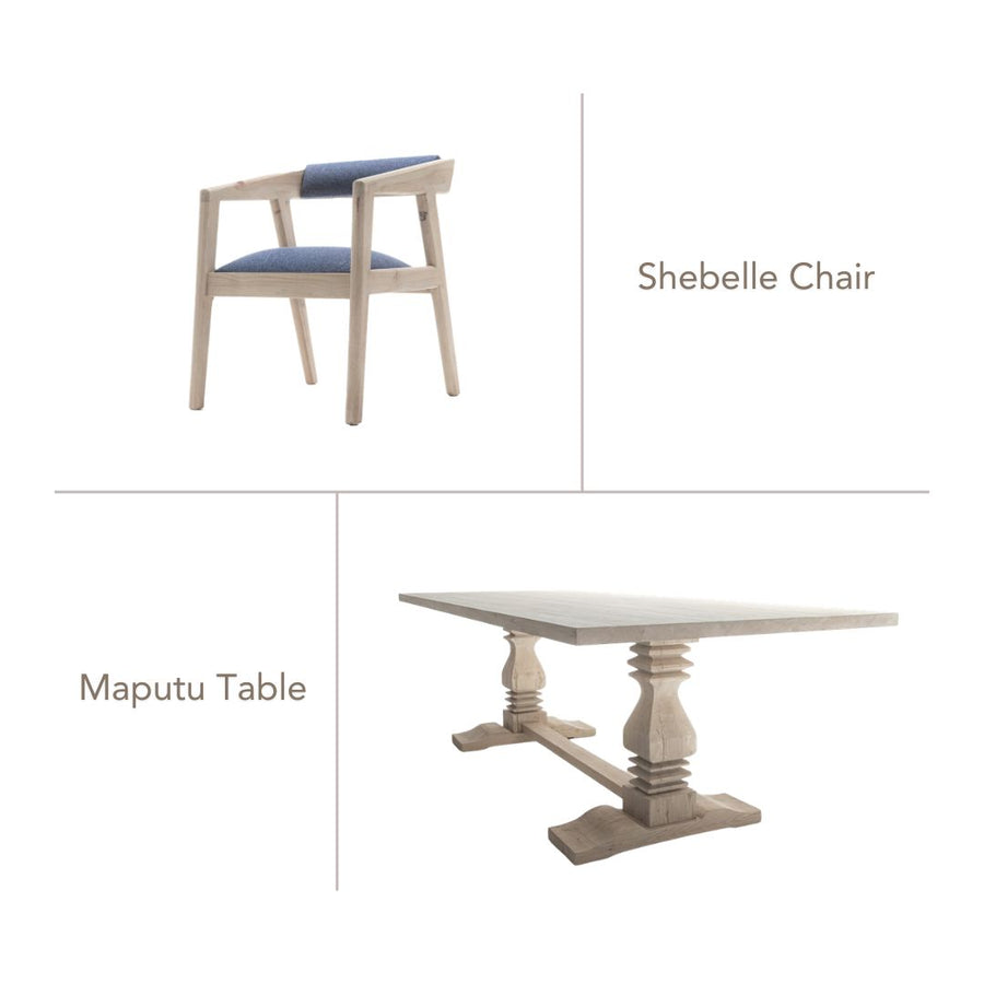 Maputu Set - Shebelle Chair