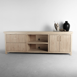 Lake Turkana Plasma Unit 1.8m - 2 Drawers - 2 Doors