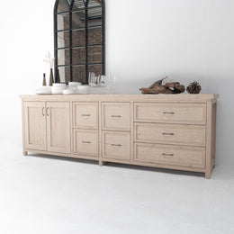 Okavango Sideboard - 7 Drawer / 2 Door