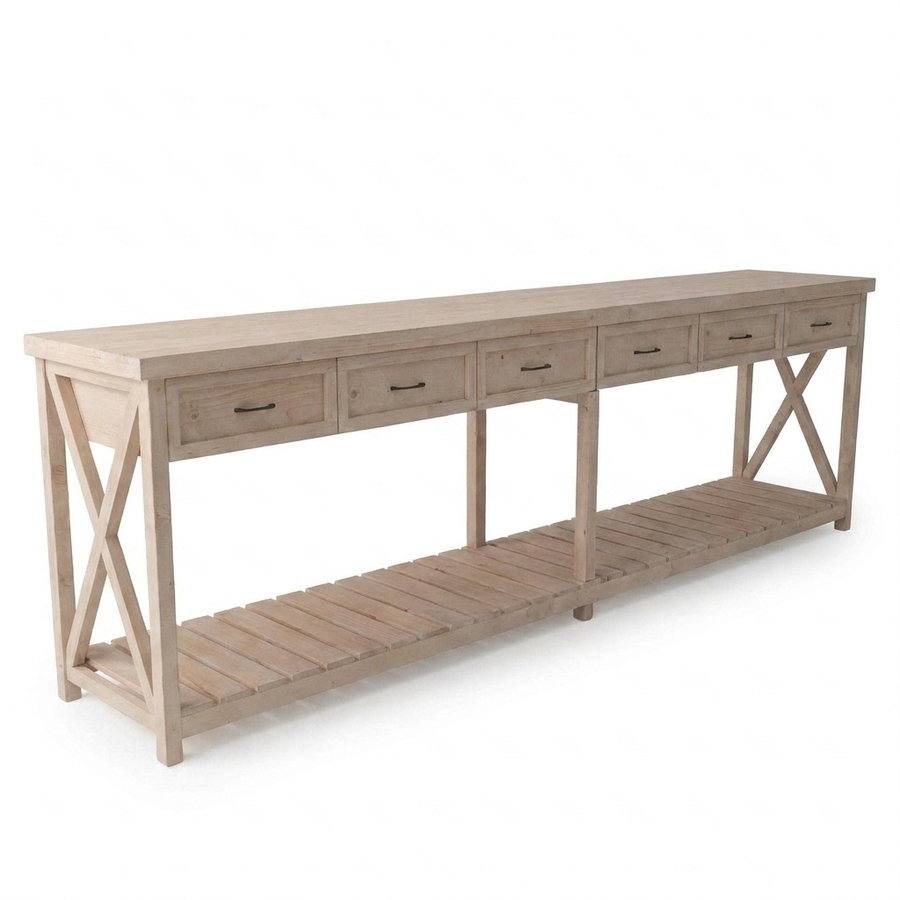 Cross River Server 6 Drawers