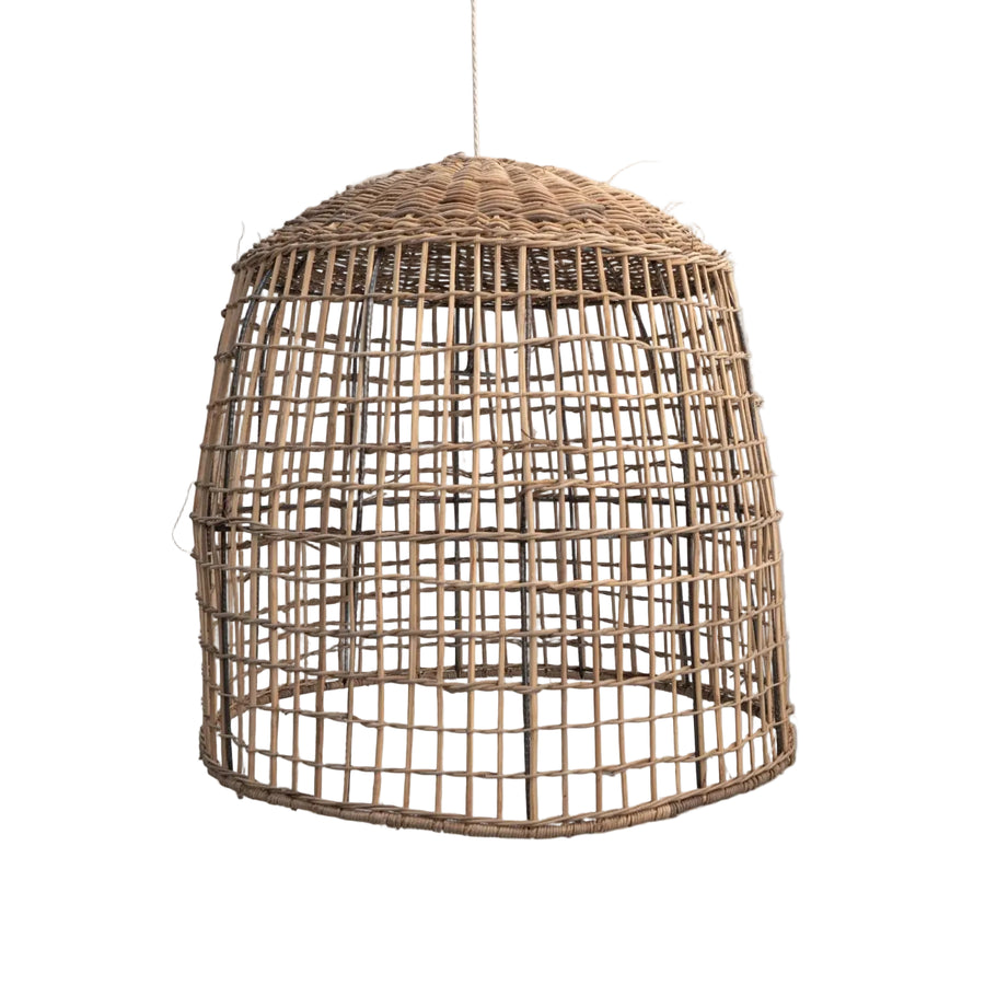 Lake Malawi Rattan Pendant C4