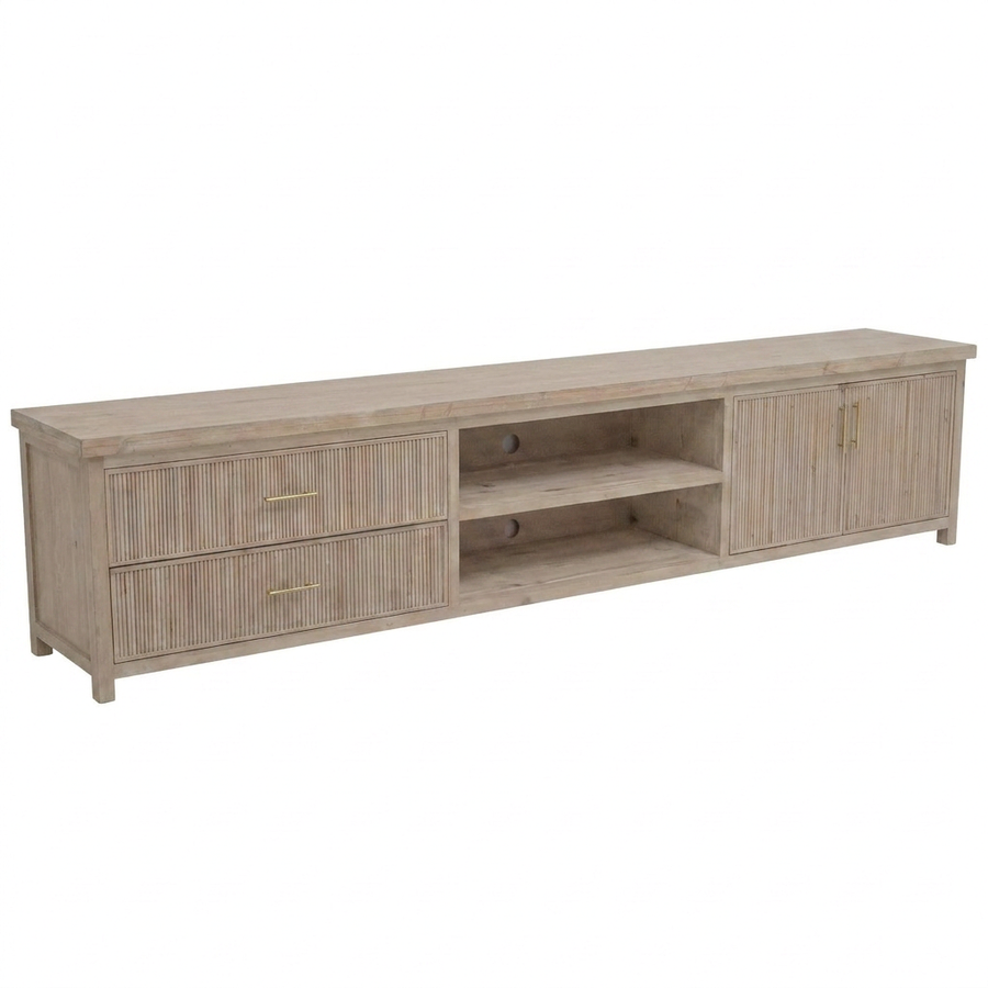 Lake Turkana Plasma Unit 2.5m - 2 Drawers - 2 Doors