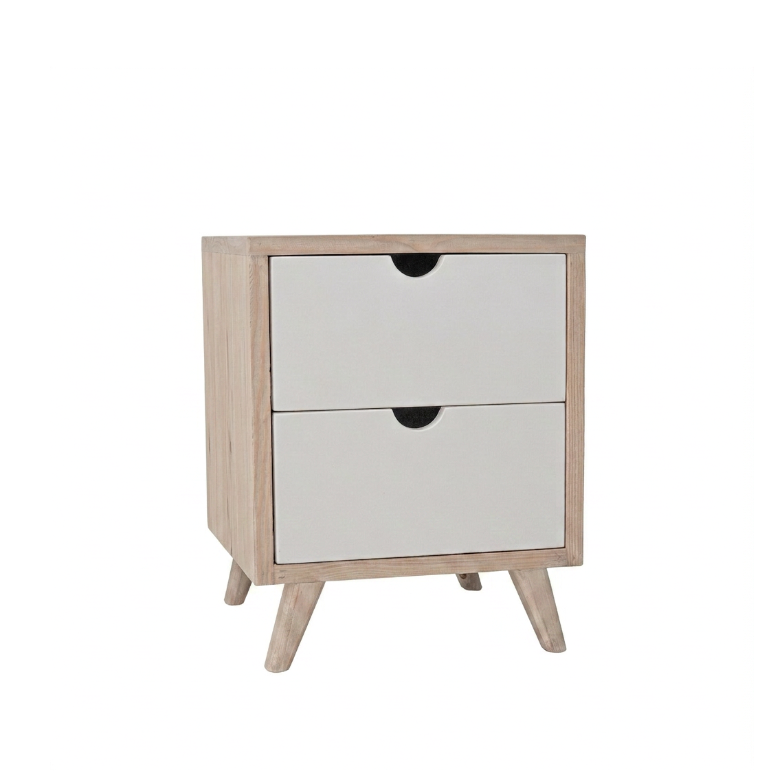 Msauli Pedestal - 2 Drawers White
