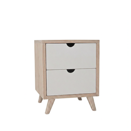 Msauli Pedestal - 2 Drawers White