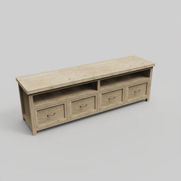 Okavango Plasma Unit - 4 Drawers