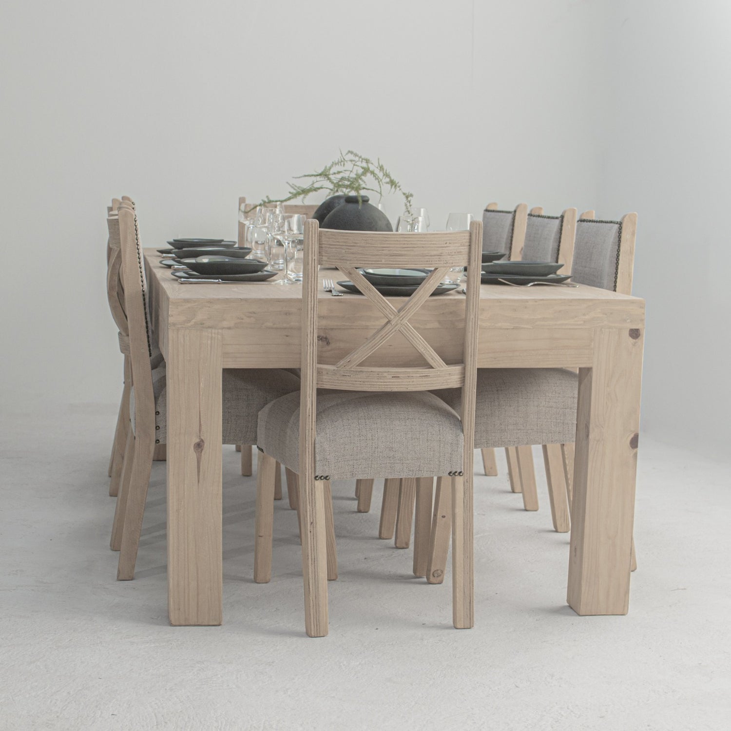 Nile 8 Seater Dining Room Set