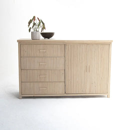 Lake Turkana Sideboard 4 Drawer 2 Door