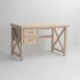 Cross River Desk 2 Drawers