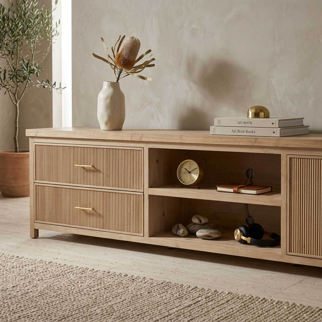 Lake Turkana Plasma Unit 2.5m - 2 Drawers - 2 Doors