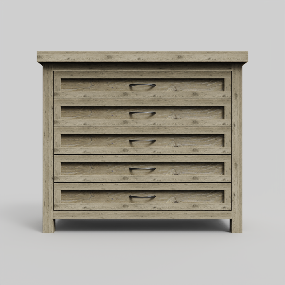 Okavango Chest of Drawers 5 Drawer Lighouse