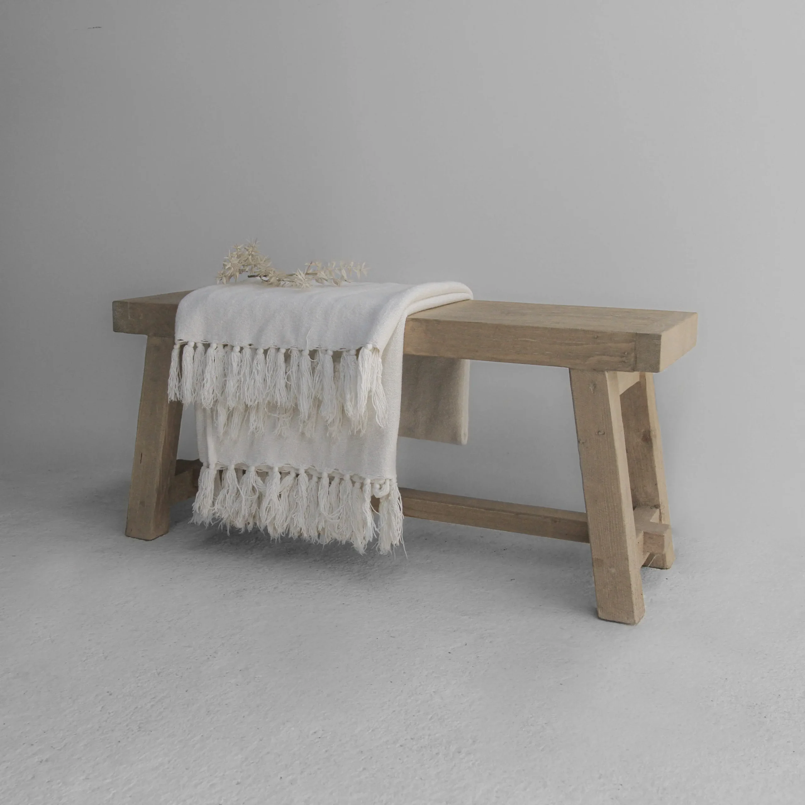 Minimalist Wooden Bench