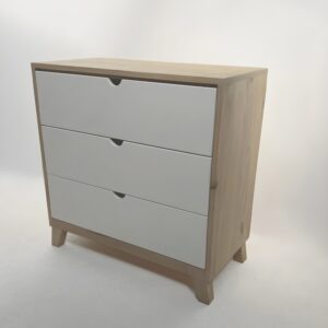 Msuali Chest of Drawers - 3 Drawer White