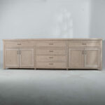 Introducing the Okavango Sideboard - a masterpiece by Lighouse Furniture, handcrafted with precision and love from the finest spruce wood in South Africa.