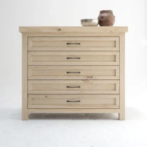 Wooden Chest of drawers - 5 Drawer