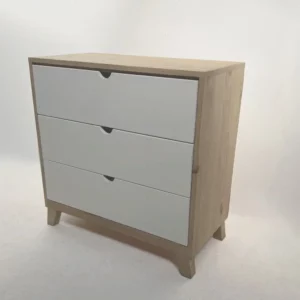 Msuali Chest Of Drawers - 3 Drawers White