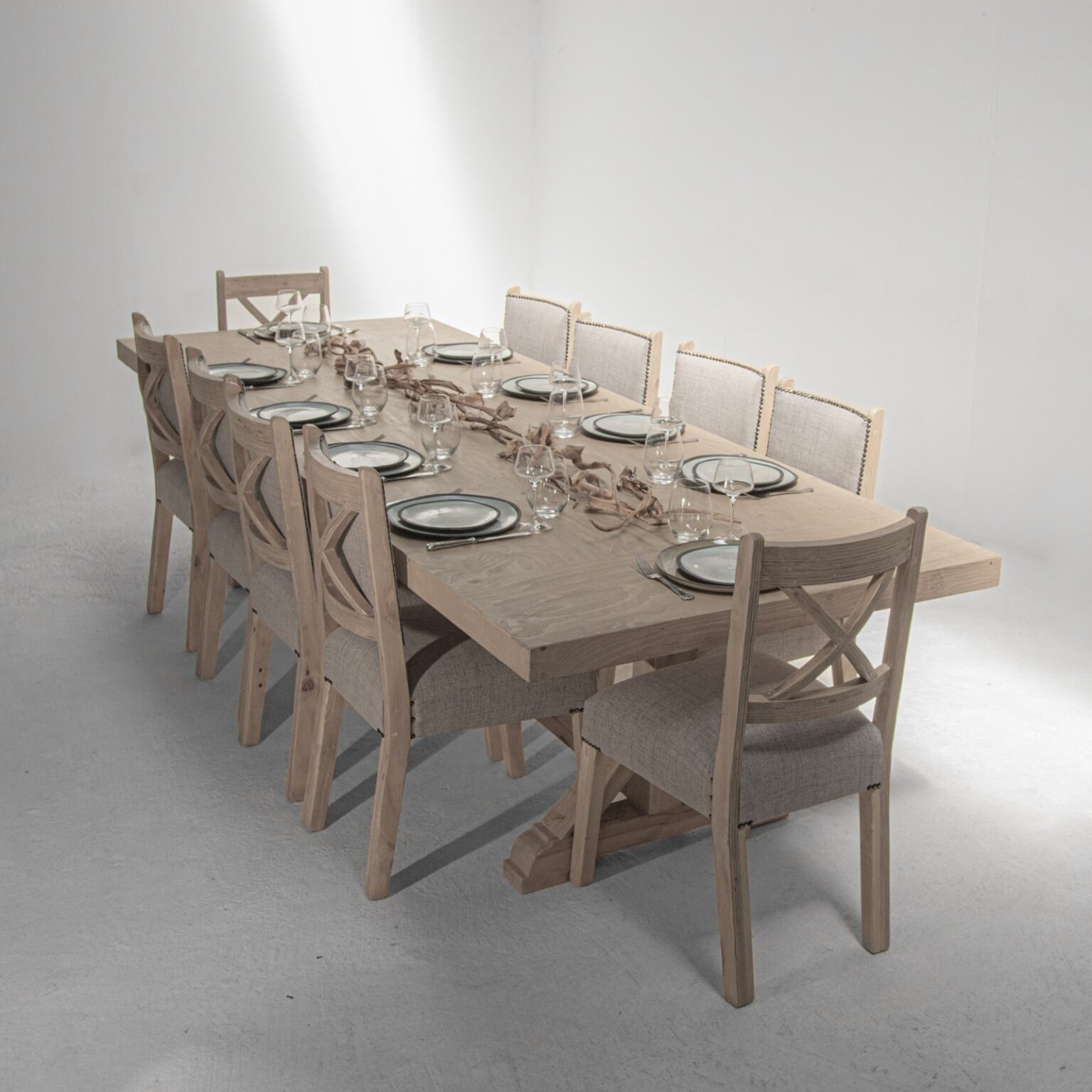 Volta 10 Seater Dining Table Set 10 Seater Lighouse