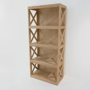 Cross River Bookshelf with Backing - Large