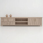 wooden tv unit